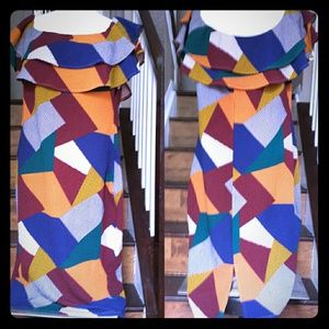 AX Paris curve off shoulders  midi Dress size:14